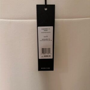 Beautiful white BCBG dress never worn with tags